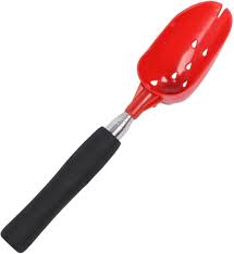 cuchara telescópica para cebo de pesca con gancho